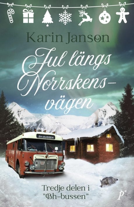 Boken "Jul längs Norrskensvägen" av Karin Janson.