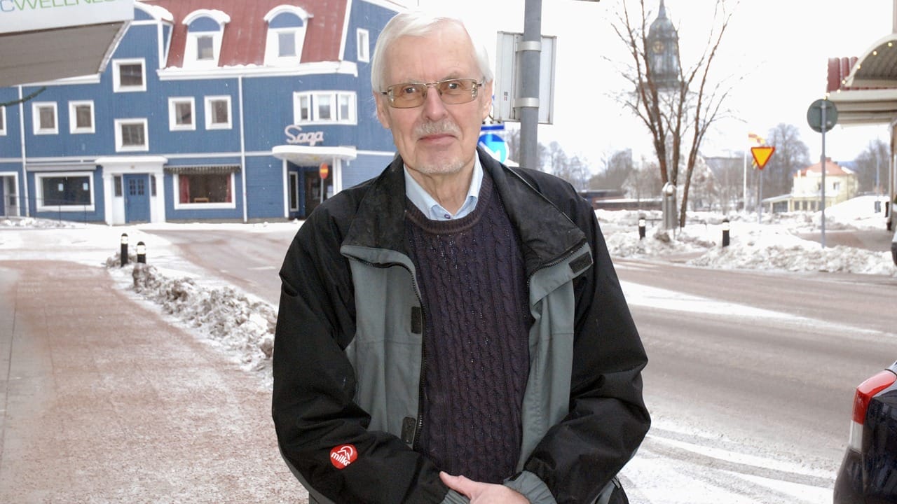 Bertil Wennberg, ordförande för Miljöpartiet i Hedemora kommun