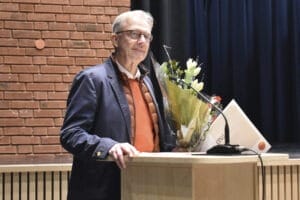 Kjell Lidholm fick Hdemora kommuns ledarpris 2023.