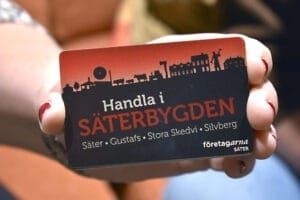Digitalt presentkort i Säters kommun