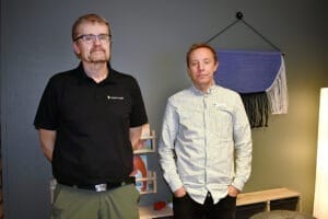 Christer Persson och Joacim Sandvall-Ljunglöf, Kiron Care.
