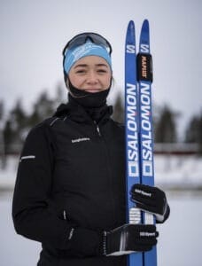 Stina Nilsson från Folkärna är uttagen till junior-VM i skidskytte. Foto: Markus Akne Vieider
