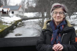Maria Bjerneby Häll, ordförande i Internationella kvinnoföreningen Falun. Foto: Sonny Jonasson