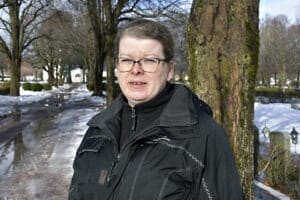 Sara Nilsson, kyrkogårdschef i Hedemora