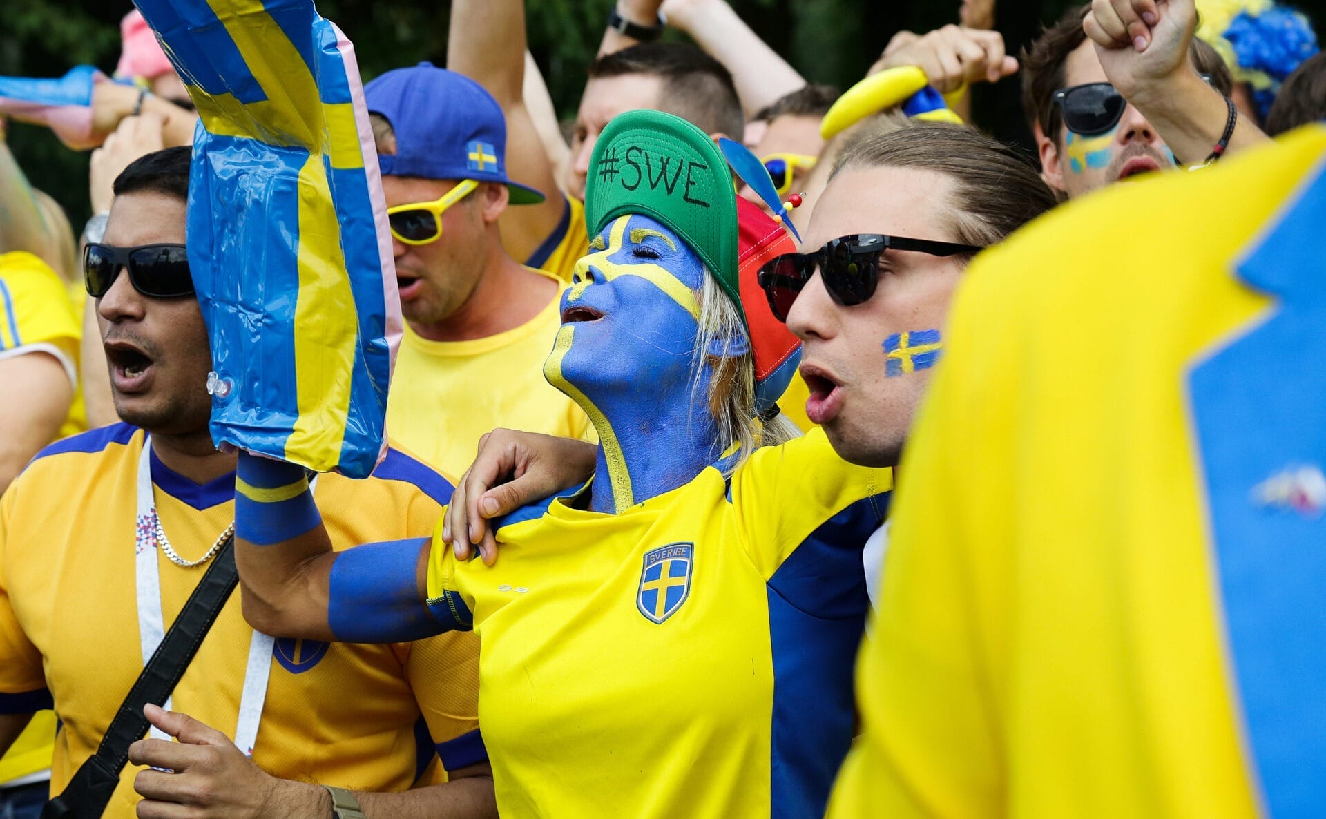 landslaget. Sverige. Fotboll