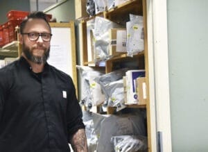 Pär-Erik Jansson, butikschef vid Ica Supermarket Falan. Foto: Sonny Jonasson