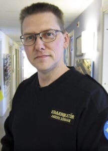 Anders Sörman, Räddningstjänsten Dala Mitt. Foto: Pressbild